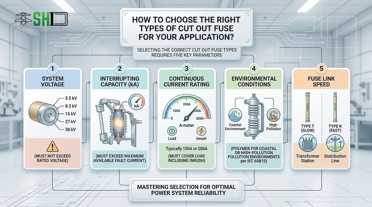 How to Choose the Right types of cut out fuse for Your Application? How to Choose the Right types of cut out fuse