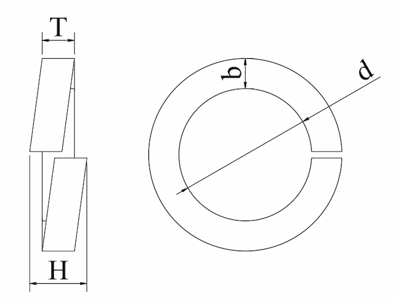 Spring Washer DIMENSION