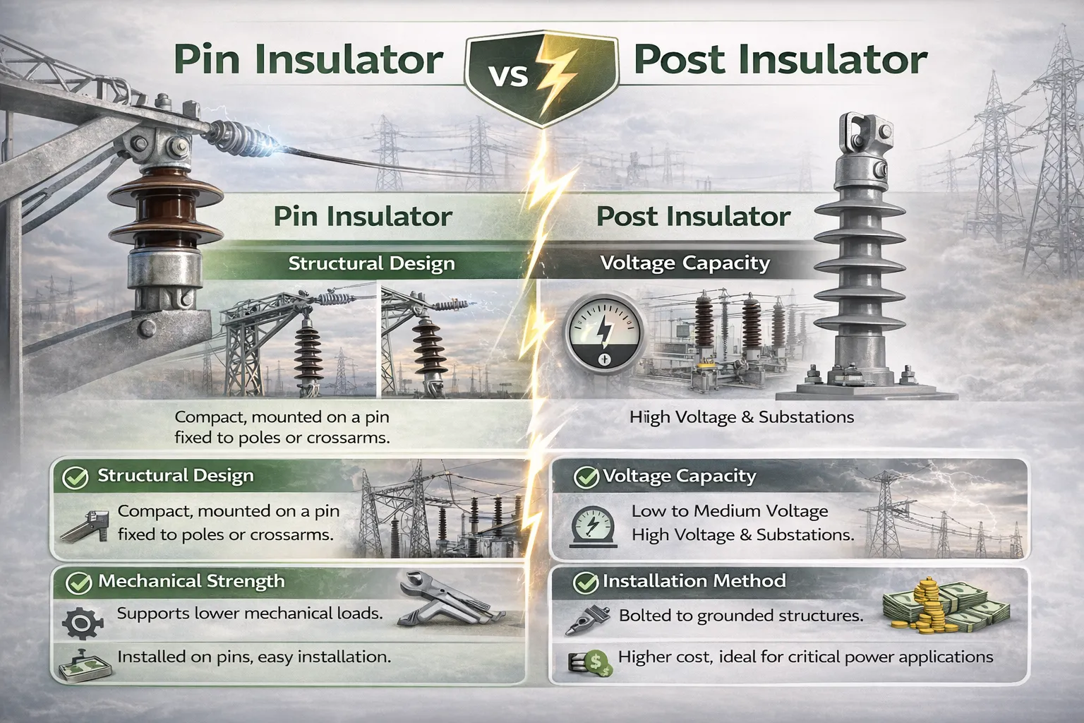 pin insulator vs post insulator pin insulator vs post insulator