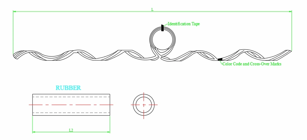 Insulator Side Tie DIMENSION