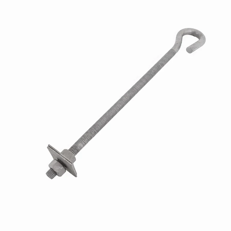 Pigtail Bolt Heavy Duty HDG Steel 85 micron zinc
