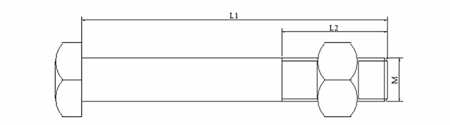 bolt and nut DIMENSIONs 01