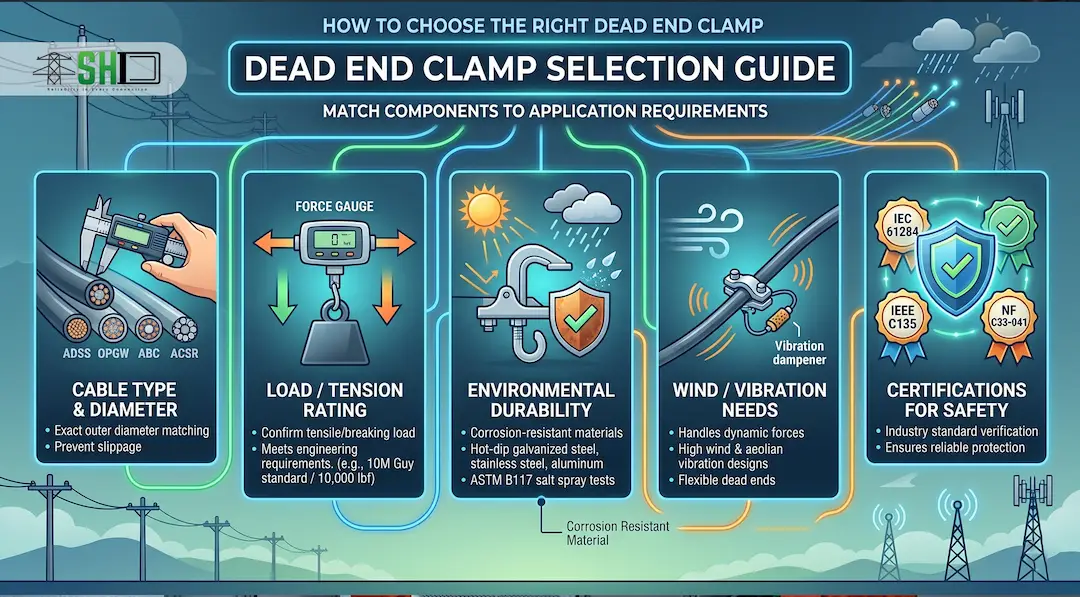 How to Choose the Right Dead End Clamp
