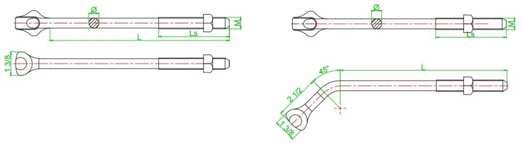 Thimble Eye Bolt 06