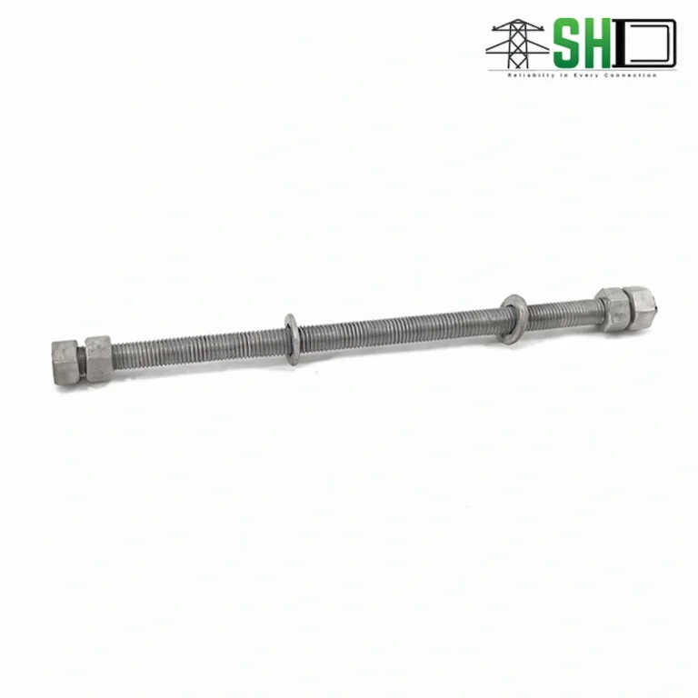 Double Arming Bolt Heavy-Duty HDG Full Threaded For Wood