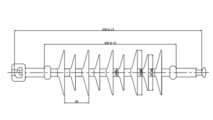 Composite Tension Insulator DIMENSIONS 3