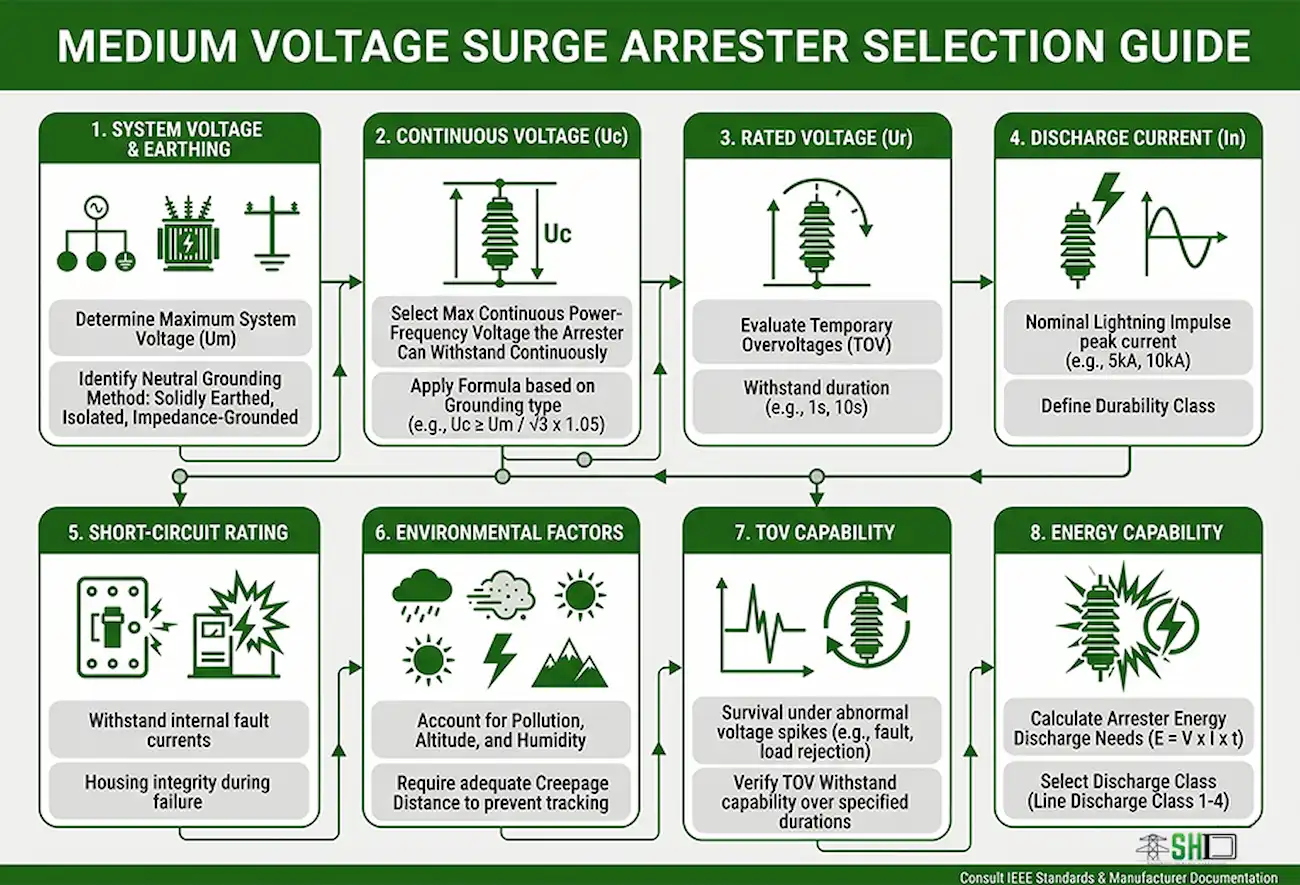 How to choose the right continuous Uc and rated Ur voltages first? How to choose the right continuous Uc and rated Ur voltages first?