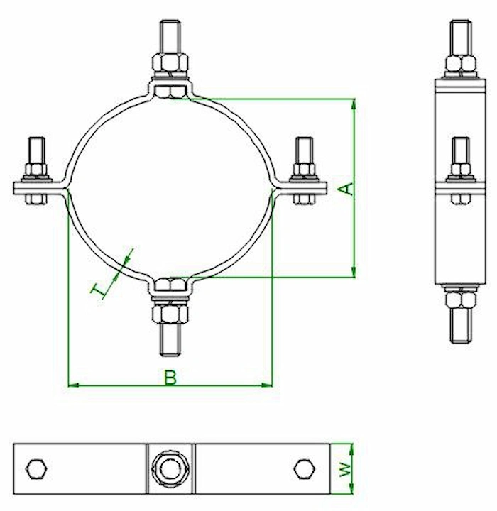 RL Pole Clamp