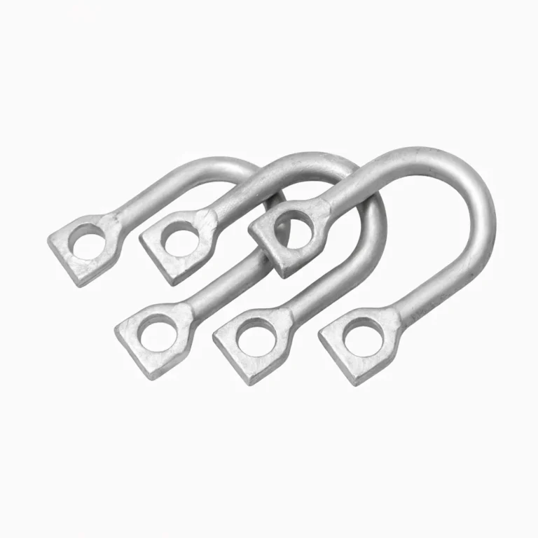 U Shaped Shackle Galvanized Steel Anchorage 16mm