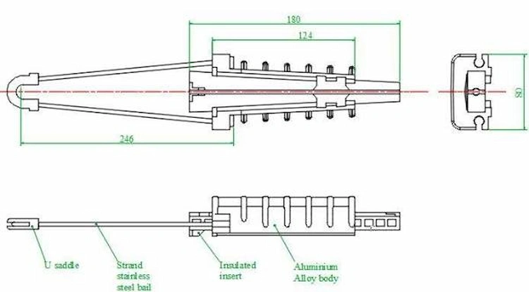 ABC Tension Clamp DIMENSION ABC Tension Clamp DIMENSION