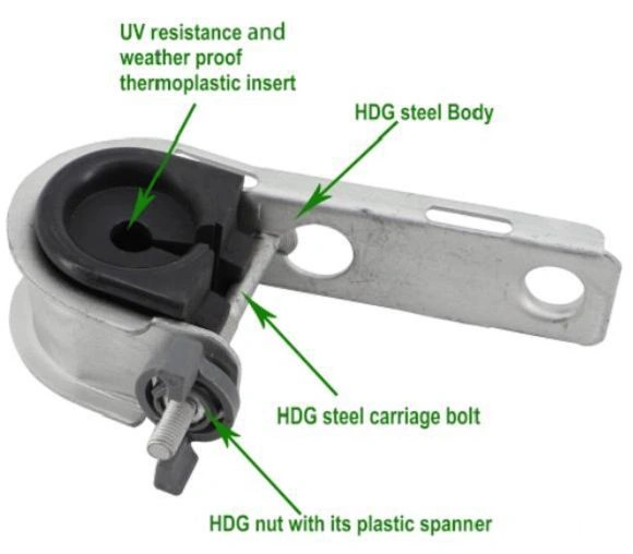 J Hook Suspension Clamp 
