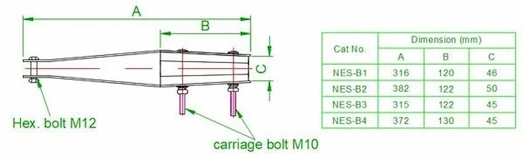 Low Voltage Tension Clamp Low Voltage Tension Clamp