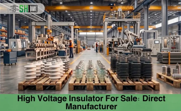 High Voltage Insulator For Sale: Direct Manufacturer
