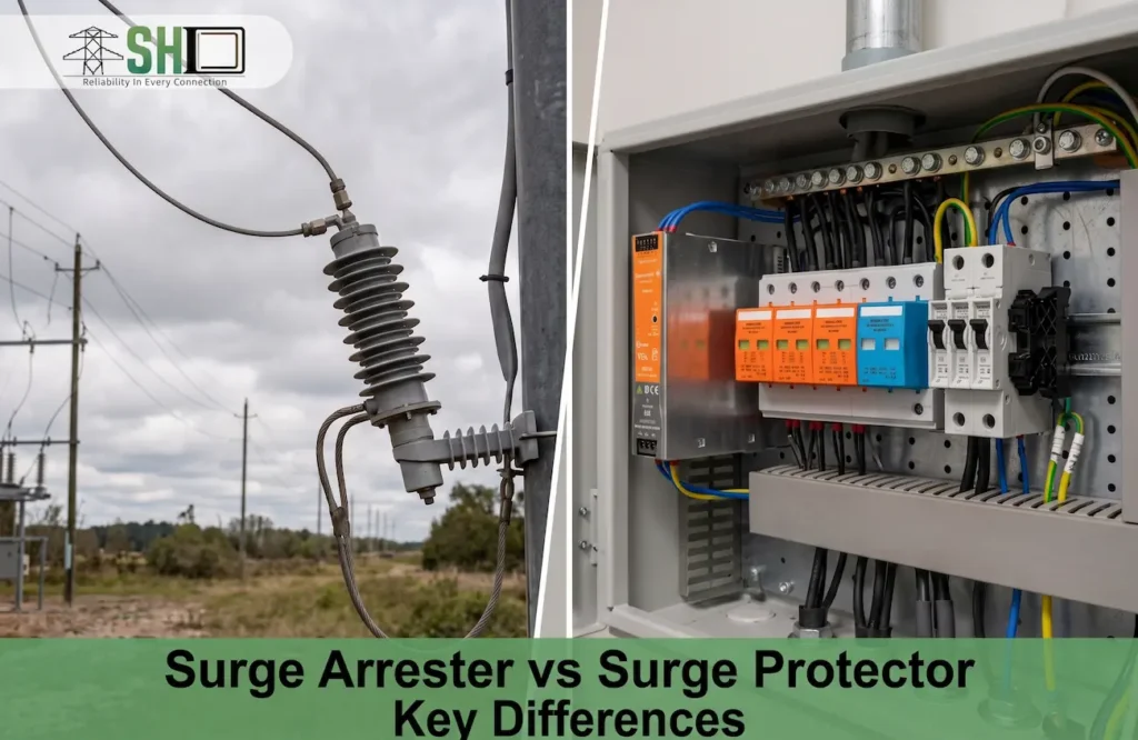 Surge Arrester vs Surge Protector Key Differences